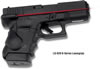 Crimson Trace LG-629 Rear Activation Lasergrip For Glock 29/30