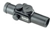 Bushnell 730134  Trophy Red Dot Rifle Scope - 1X28 4 Dial- in Red/Green  Electronic Settings, Matte