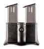 Safariland Double Magazine Pouch w/Plain Finish, Model 79186, For Ber 9/40; Brn 9; HK P7M13; Ruger 4.2-4.5 in, Sig 226/228; S&W 59-5946; Taurus PT92, 99(C), 101 Safariland Double Magazine Pouch w/Plain Finish, Model 79186, For Ber 9/40; Brn 9; HK P7M13; Ruger 4.2-4.5 in, Sig 226/228; S&W 59-5946; Taurus PT92, 99(C), 101