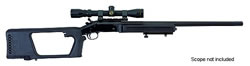 H&R Ultra Varmint Single Shot Rifle SB2F43, 243 Winchester, 24" Fluted, Black Syn Stock, Blue Finish, 1 Rds