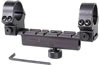 B-Square Military 18526 Black Dovetail Mount w/Rings For AR15