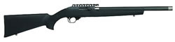 Magnum Research MagnumLite Rifle MLR22H, 22 LR, 17", Semi-Auto, Hogue OverMolded Stock, Black/Chrome Finish, 10 Rds