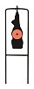 World of Targets 46676 Prairie Chuck Silhouette Target