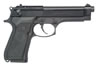 Beretta M9 Semi-Auto Pistol J92M9A0M, 9mm, 4.9", Plastic Grip, Black Finish, 15 Rd