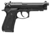 Beretta M9A1 Semi-Auto Pistol JS92M9A1, 9mm, 4.9", Black Plastic Grip, Matte Black Finish, 10 Rd