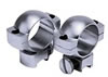 Simmons Weaver Style Rings 49166, Medium, 1", Silver
