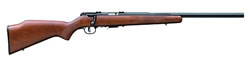 Savage 93R17GV Rimfire Rifle 96701, 17 HMR, 21"Hvy BBL, Bolt Action, Walnut Stock, Blue Finish, Accutrigger, 5 Rds