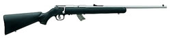 Savage MKIIFSS Rimfire Rifle 24700, 22 LR, 20.75", Bolt Action, Black Syn Stock, Stain Steel Finish, w/Accutrigger, 10 Rds