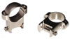 Burris Zee Rings 420079, Weaver Style Bases, Low, 1", Nickel