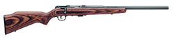 Savage MKIIBV Rimfire Rifle 25700, 22 LR, 21" Heavy Barrel, Bolt Action, Brown Laminate Stock, Blue Finish, w/Accutrigger, 5 Rds