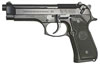 Beretta Model 92 Semi-Auto Pistol J92F300M, 9 MM, 4.9", Plastic Grip, Black Matte Finish, 15 Rd