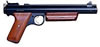 Benjamin Sheridan .22 Caliber Pump Pellet Pistol w/Black Finish (HB22)