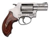 Smith & Wesson 60 Ladysmith Revolver 162414, 357 Magnum, 2", Wood Grip, Matte Stainless Finish, 5 Rd