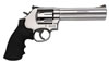 Smith & Wesson 686 Plus Revolver 164198, 357 Magnum, 6" , Synthetic Grip, Satin Stainless Finish, 7 Rd, White Outline Sights