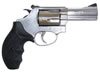 Smith & Wesson 60 Revolver 162430, 357 Magnum, 3" Fluted BBL, Rubber Grip, Satin Stainless Finish, 5 Rd, Adj Sights