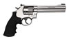 Smith & Wesson 617 Rimfire Revolver 160578, 22 LR, 6", Rubber Grip, Satin Stainless Finish, 10 Rd, Squre Butt
