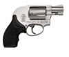 Smith & Wesson 638 Airweight Revolver 163070, 38 Special, 2", Rubber Grip, Stainless Finish, 5 Rd