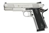 Smith & Wesson 1911 Pistol 108282, 45 ACP, 5", Rubber Grip, Satin Stainless Finish, 8 Rd, Fixed Sights