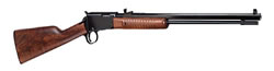 Henry Pump Action Rifle H003T, 22 S / L / LR, 20" Octagon, Walnut Stock, Blue Finish, 15 Rds