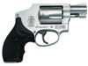Smith & Wesson 642 Airweight Revolver 163810, 38 Special, 1.87", Rubber Grip, Stainless Finish, 5 Rd, Fixed Sights