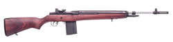 Springfield  M1A National Match Semi Automatic Rifle (CA Approved) NA9802CA, 308 Winchester, 22 in, American Walnut Stock, Stainless Steel Finish