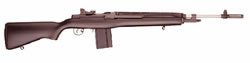 Springfield  M1A Oversize Carbine Rifle (CA Approved) SA9804CA, 308 Winchester, 22 in, McMillan Black Fiberglass Stock, Douglas Stainless Steel Finish