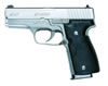 Kahr P9 Double Action Pistol K9093N, 9mm, 3-1/2", Synthetic Grip, Stainless Finish, 7 Rd, Night Sights