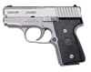 Kahr MK40 Double Action Pistol M4043A, 40 S&W, 3", Wraparound Textured Nylon Grip, Matte Stainless Finish, 5 Rd, 6 Rd ( Grip Extension)