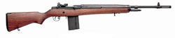 Springfield M1A Loaded Semi-Auto Rifle MA9222, 308 Winchester, 22 in, Walnut Stock, Carbon Steel Finish
