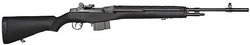 Springfield M1A Loaded Semi-Auto Rifle MA9226, 308 Winchester, 22 in, Black Synthetic Stock, Carbon Steel Finish