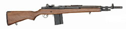 Springfield M1A Scout Squad Semi-Auto Rifle AA9122, 308 Winchester, 18 in, Walnut Stock, Blue Finish