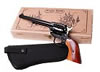 Heritage Rough Rider Revolver/Holster Combo RR22MB6BXHOL, 22 LR / 22 WMR, 6 1/2 in, Wood Grip, Blue Finish, 6 Rd, w/Holster & Case