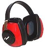 Silencio Original Red Earmuffs w/Adjustable Headband & Ear Cups 25 dB (3010417)