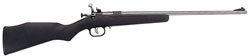 Crickett Single Shot Bolt Action Rifle 245, 22 LR, 16 1/8", Black Synth w/Pistol Grip Stock, Blued Steel Finish