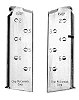 Chip McCmormick Officer 45 Automatic Colt Pistol (ACP) 7 Round Stainless Magazine (14120)