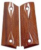 Chip McCormick 82000 Rosewood Checkered Government Grips
