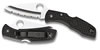 Spyderco Salt I Folding Knife w/Plain Edge & Black Nylon Handle C88PBK