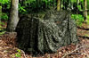 Camo Unlimited Pro Mil Camouflage Netting MS02, 9 10"X 19 8"