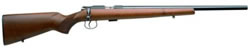 CZ Model 452 Varmint Rimfire Rifle 02040, 22 LR, 20.9" Hvy Barrel, Bolt Action, Turkish Walnut Stock, Blued Steel Finish, 5 Rds