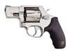 Taurus 617 Compact Frame Revolver 2617029, 357 Magnum, 2", Soft Rubber Grip, Stainless Finish, 7 Rd