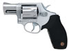 Taurus 817 Compact Frame Revolver 2817029UL, 38 Special, 2", Ribber Grip Overlay Grip, Stainless Finish, 7 Rd