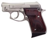 Taurus PT-22 Small Frame Pistol 1220035, 22 LR, 2-3/4", Checkered Wood Grip, Nickel Finish, 8 Rd