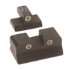Trijicon Tritium BR02 3 Dot Sight Set For Browning High Power