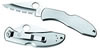 Spyderco Delica II Folding Knife w/Clip Point Blade/Stainless Steel Handle/Serrated E C11S