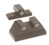 Trijicon Tritium HK08 3 Dot Sight Set For Heckler & Koch USP Compact