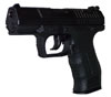 Walther P99 Semi-Auto Pistol WAP77010, 9mm, 4", Polymer Grip, Blue Finish, 15 Rd