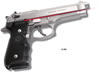 Crimson Trace LG-302 Dual Side Activation Lasergrip For Beretta 92, 96 and M9A1 Large Frame