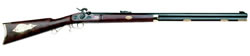 TCA Hawken Muzzleloader 5024, 50 CAL Black Powder, American Walnut, Blue, Cap Lock