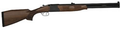 Traditions Express Double Muzzleloader REX100, 50 CAL Black Powder, Walnut, Blue, Break Open Action
