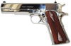 Colt 38 Super Government Pistol O2071ELC2 38 Super Auto 5 Rosewood Grip Bright Stainless Steel Finish 9 Rd